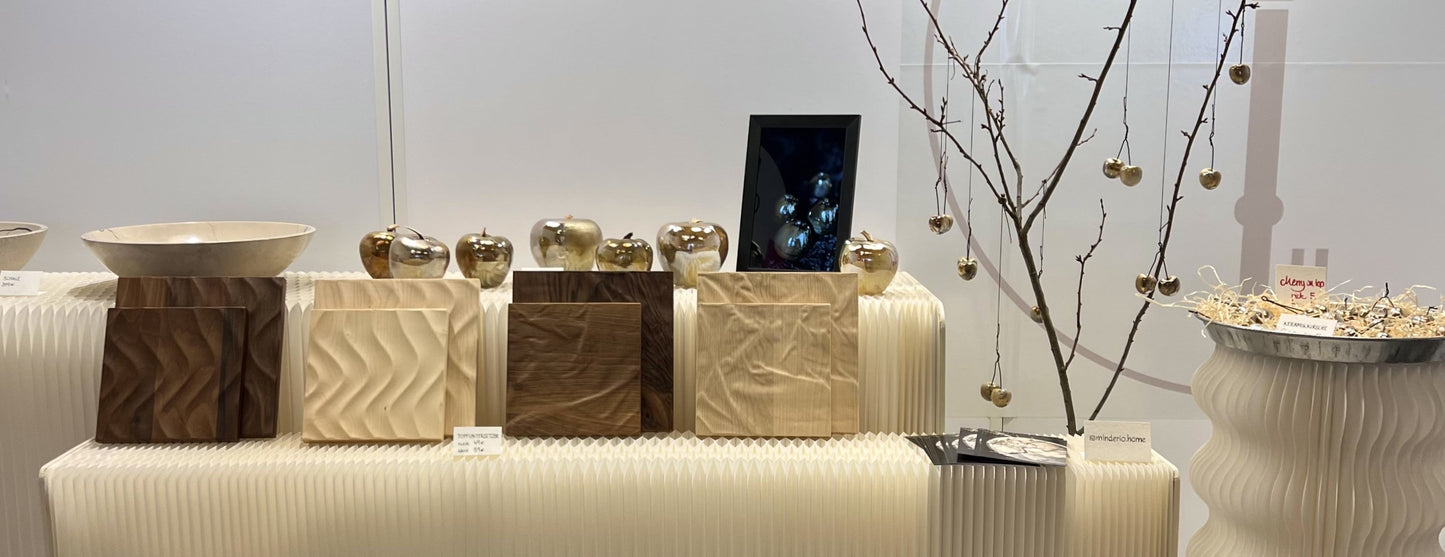 MINDERIO Blickfang Stand