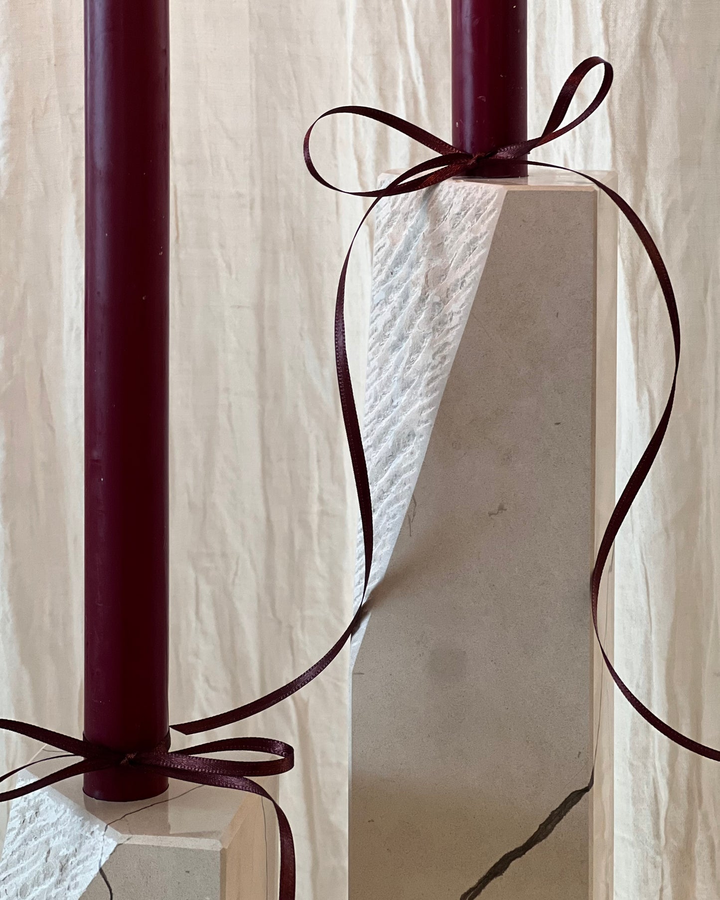 Kerzenhalter Rajna gehämmert Detailaufnahme Kante