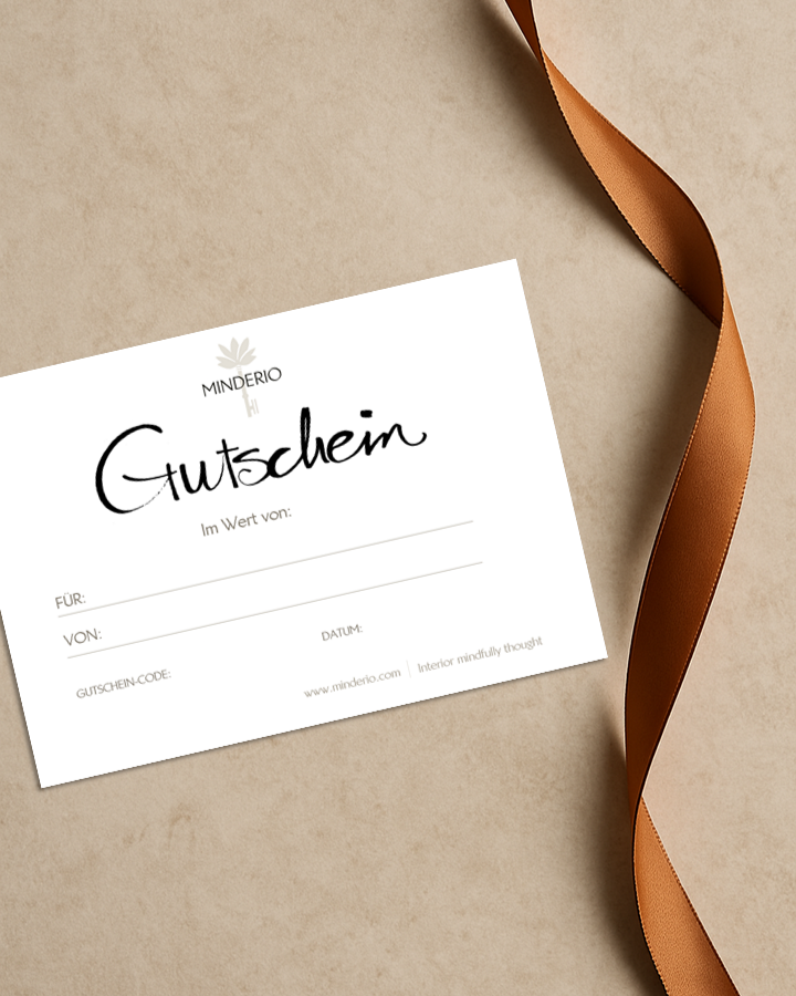 MINDERIO Gutscheinkarte